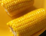 A picture of step 1 of Sweet corn chaat.