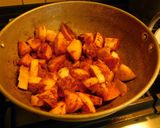 A picture of step 2 of Grapefruit rind chutney.