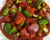 चिली पनीर (Chilli paneer recipe in hindi) रेसिपी चरण 11 फोटो