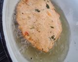 A picture of step 4 of Potato masala puri.