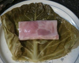 Foto del paso 6 de la receta: Atadillo de col rellena de crema de champiñones crudos y j. York
