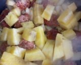 Foto del paso 2 de la receta: Salchichón al ajo con piña