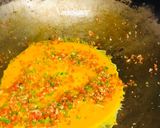 A picture of step 2 of Egg fried rice.