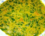 A picture of step 5 of Mrenda With Fried Omena.