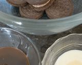 A picture of step 1 of Lava cake.