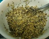 Foto do passo 4 de Tilápia com crosta de linhaça, chia e gengibre