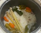 Foto langkah ke 3 dari resep Nasi Liwet Gurih Rice Cooker (Video).
