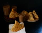 A picture of step 10 of Samose aur Chai.