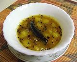 A picture of step 3 of Kacha Aamer Ombol (Sweet Raw Mango Chutney).