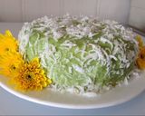 A picture of step 13 of Bánh Phú Sỹ (Pandan Sponge Cake).