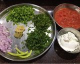A picture of step 4 of Veg Hyderabadi Biryani with Boondi raita.