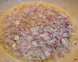 A picture of step 1 of Prawn and Aubergine Curry.