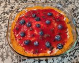 Foto del paso 16 de la receta: Pastel de boniato con frutos secos y mermelada de fresa