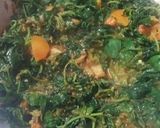 A picture of step 1 of Methi ki simple bhaji.