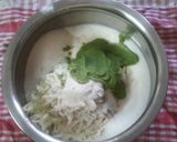 A picture of step 2 of Instant bottle gourd Handavo.