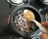 A picture of step 2 of Mix veg corn rice.