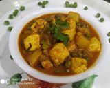 आलू मटर पनीर की सब्जी (Aloo matar paneer ki sabzi recipe in Hindi) रेसिपी चरण 1 फोटो