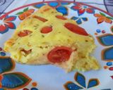 Foto del paso 4 de la receta: Tarta de tomate 🍅 y queso 🧀 "Sin masa"