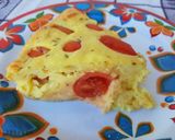 Foto del paso 4 de la receta: Tarta de tomate 🍅 y queso 🧀 "Sin masa"