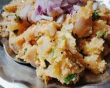 हेल्दी रवा उत्तपम (Healthy rava uttapam recipe in hindi) रेसिपी चरण 5 फोटो