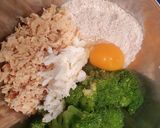 Foto del paso 1 de la receta: Hamburguesas de pollo y brócoli