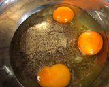 Foto del paso 2 de la receta: Pancakes harina de linaza y cacao amargo
