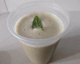 A picture of step 2 of Cucumber-Sattu Masala chaas.