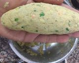A picture of step 23 of Coconut dry fruits and Paneer stuffed raw Jack fruit kebab.
