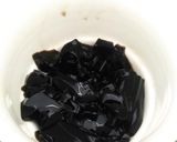 Gambar langkah 2 resipi Ais Teh Cincau.