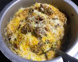A picture of step 8 of Chicken Biryani.