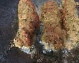 A picture of step 9 of Tawa seekh kabab.