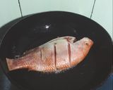 Hình bước làm 1 của món Cá chiên xù