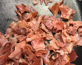 Foto del paso 3 de la receta: Tortilla espinacas y jamón con (claras de huevo solo)