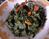 Foto langkah ke 4 dari resep Tumis daun singkong simpel.