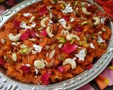 शाही गाजर हलवा (shahi gajar halwa recipe in marathi) रेसिपी स्टेप 8 फोटो 