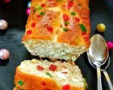 एगलेस टूटी फ्रूटी केक (Eggless Tutti frutti cake recipe In Hindi) रेसिपी चरण 10 फोटो