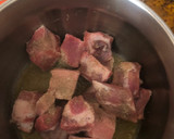 Foto del paso 2 de la receta: Costillejas con patatas y albóndigas