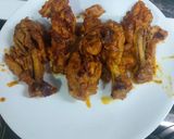 A picture of step 5 of Chatpata Chicken leg masala.