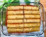 A picture of step 3 of Sicilian-Style Cannelloni.