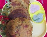 A picture of step 6 of Malabar Style Ney pathiri (fried masala rice Pooris).