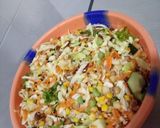 A picture of step 8 of Vegetable Pasta Salad.