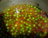 A picture of step 5 of Matar Paneer.