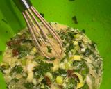 A picture of step 2 of Ejjeh - Lebanese style omelette.