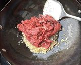 A picture of step 6 of Cambodian Beef Loklak.