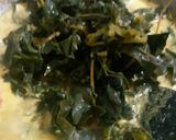Foto langkah ke 5 dari resep Sayur santan daun singkong teri.