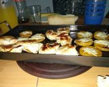 Foto del paso 4 de la receta: Pollo y zapallo a la plancheta 🕺🤳