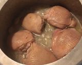 Sült csirkecomb gyümölcsszósszal (ketogén) recept fázis 2 fotója