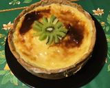 Une image de l'étape 11 de Flan pâtissier kiwis et vanille (pâte brisée épeautre et sarrasin).