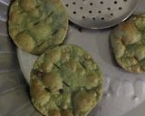 A picture of step 5 of Palak bytes with cheese falafal.