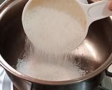 A picture of step 1 of Lemon Sugar Syrup.
